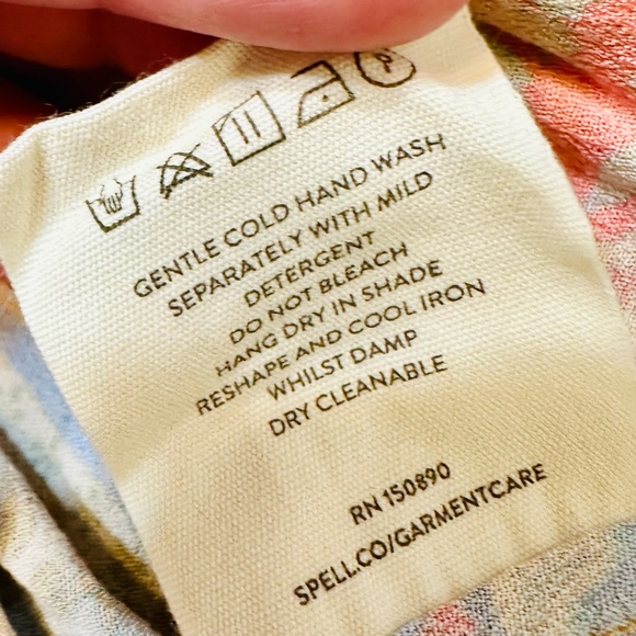 EUC Spell & the Gypsy Collective Kaleidoscope Belladonna Handkerchief Mini Skirt - Picture 15 of 15